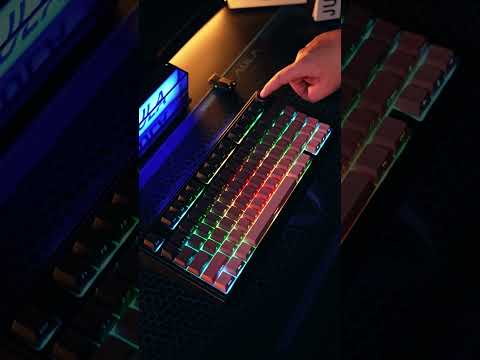 AULA F75 Pro Black Pink Keyboard Quick Review#shorts