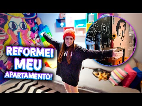 TOUR PELO MEU APARTAMENTO REFORMADO! TOUR PELO MEU APARTAMENTO REFORMADO!