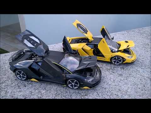 Model Car Comparison Lamborghini Centenario Maisto Exclusive & Special Edition 1/18 scale