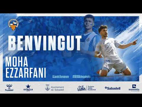 📺 Moha Ezzarfani, nou fitxatge del CE Sabadell 21-22