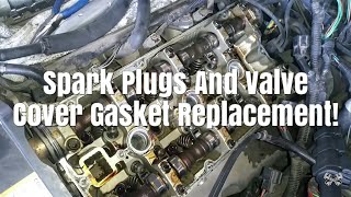 2003-2006 Kia Sorento Spark Plug And Valve Cover Gasket Replacement PCV Location  Part2 Step-By-Step