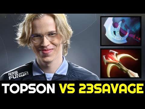 TOPSON vs 23SAVAGE — Manta Shadow Fiend vs Octarine Core Doom 7.32c Dota 2