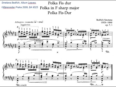 B. Smetana – Trois Polkas de Salon, Op. 7 (Schiff)