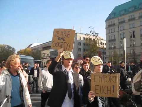 Berlin Demonstration 29-10-2011 - we are the 1 %-2/2