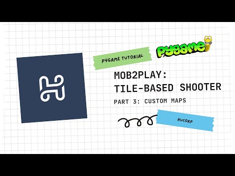 Pygame Top Down Shooter Tutorial #3 - Maps & Collisions