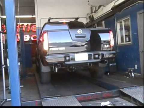 Muffler Tech Nissan Frontier 40L 06' tru-dual, x-pipe, 40 series SStips