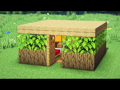 ⚒️ Minecraft | How To Build a Small Survival House