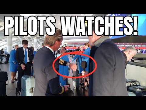 “Pilots Reveal Their FAVORITE Watches at NYC, JFK Airport"