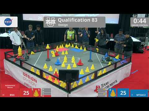 2018 VEXU Design Q83 - BNS vs MTSAC2 - 70 to 47