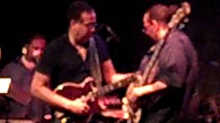 Stanley Clarke Lewis Johnson and George perform in