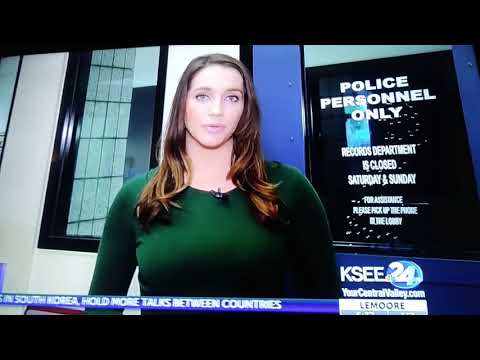 News reporter says wrong logo