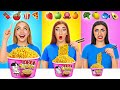 Emoji Food Challenge | Big, Medium and Small Food by Multi DO Challenge