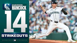 Emerson Hancock strikes out 14 BATTERS for the Mariners! ???????? (MOST by a starting pitcher in 2026!)