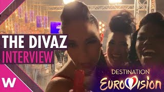 The Divaz “La voix d’Aretha” | Destination Eurovision 2019 interview | wiwibloggs