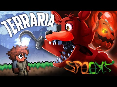 Trying To BEAT The SPOOKY MOD With The FOXY MOD In Terraria…