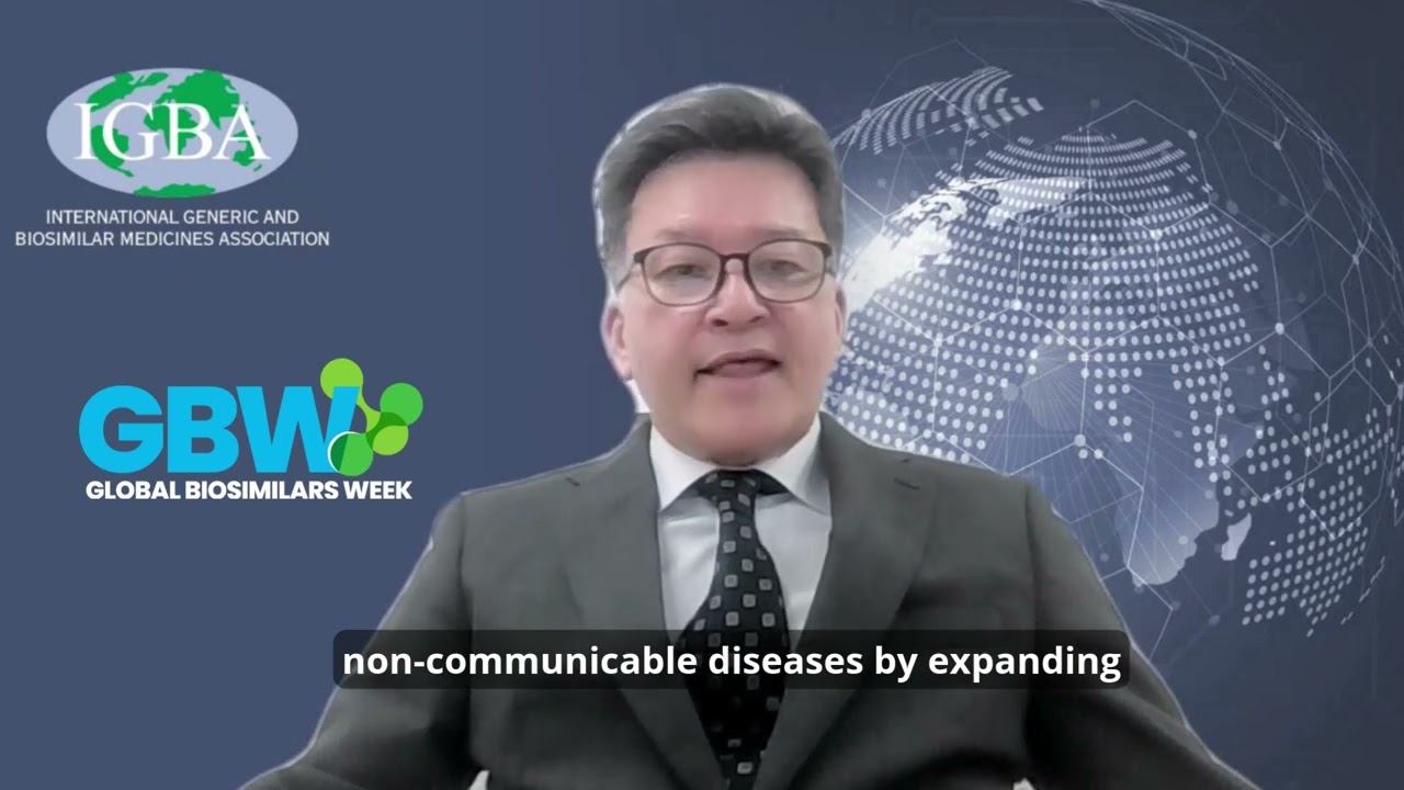 Shinichiro Hirose, Chair of IGBA, introduces Global Biosimilars Week 2025