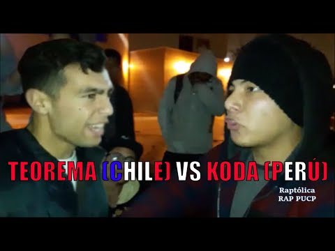 TEOREMA (CHILE) vs KODA (PERÚ) - Raptolica Batallas en la PUCP