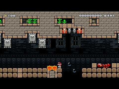 This is not a sandcastle by Kepa - SUPER MARIO MAKER - NO COMMENTARY 1AT