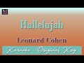 Hallelujah - Karaoke (Leonard Cohen)