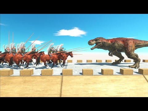 ⭐ Hussar Army Defends the Castle ⭐ Animal Revolt Battle Simulator
