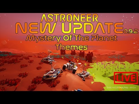 🚀ASTRONEER🚀 NEW UPDATE 0.9.2 Investigating The NEW WRECK Planet Themes