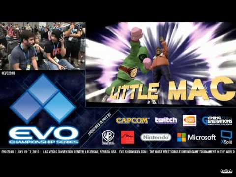 Evo 2016 - Super Smash Bros WiiU: Wookie vs Vash