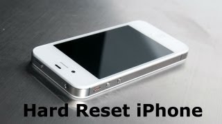 hard reset iPhone