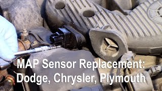 MAP Sensor Replacement: Dodge, Chrysler, Plymouth 2.7L