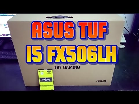 ASUS TUF 15 FX506LH - Unboxing, Disassembly and Upgrade Options