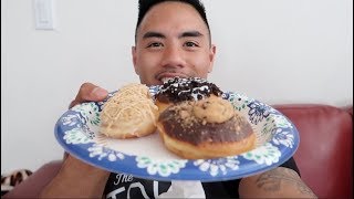 THE TIME I ATE LIMITED EDITION KRISPY KREME DONUTS! CHIPS AHOY, OREO, NUTTER BUTTER!