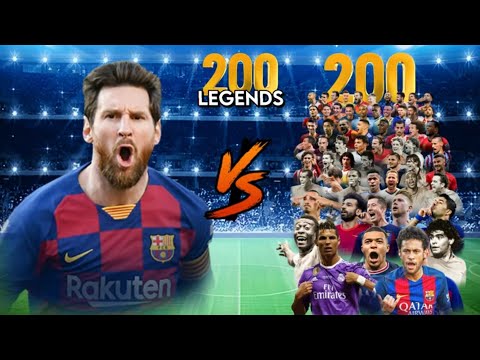 Messi VS 2️⃣0️⃣0️⃣ Legends 💥 ULTRA BOSS Final 💪🔥