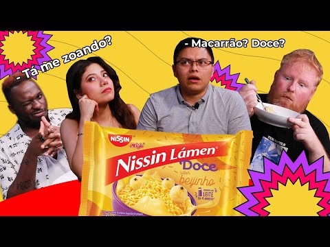 Brazilian Food Taste Test: Instant Noodle (Coconut Flavour)