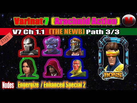 Variant 7 Ch 1.1 Path 3/3 (Energize/Enhanced Special 2) - Marvel Contest of Champions)