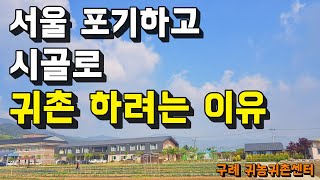 귀농귀촌의 현실과 어려움은 무엇일까? 구례 체류형 농업 창업지원센터. [인터뷰2]