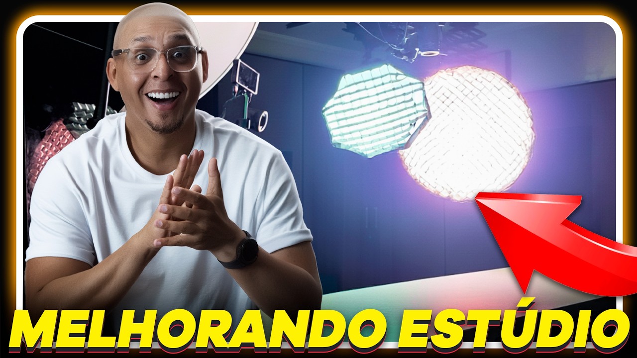 Com esses ajustes meu estudio setup vai ficar sensacional