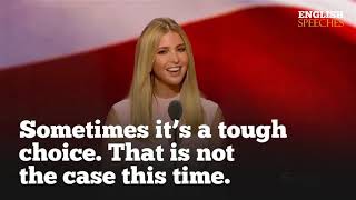 EFS Shadowing IVANKA TRUMP Think Big Again