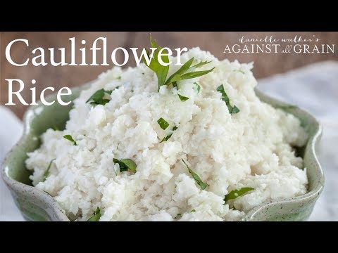 Simple Cauliflower Rice aka "Cauli Rice" Recipe (The Best of All Time) | Danielle Walker