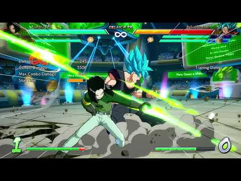 Android 17 BnB with Black Assist [6k damage, 0 bars] (DBFZ)