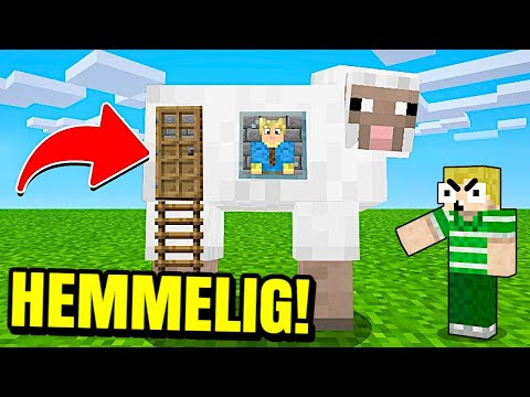 Finder Mikkels Hemmelige FÅR HUS!! - Dansk Minecraft