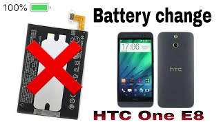 Battery installation HTC One E8🔋