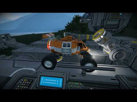 Space Engineers multi-position Rover docking