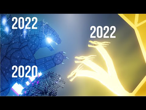 Godzilla 2022 & 2020 vs King Ghidorah 2022 - People Playground 1.25