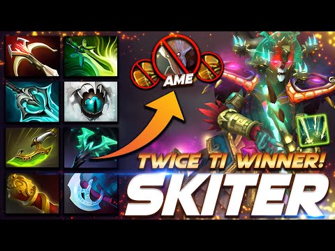 Skiter Medusa Twice TI WINNER - Dota 2 Pro Gameplay [Watch & Learn]
