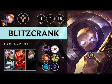 Blitzcrank Support vs Alistar - KR Master Patch 25.20