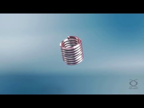 HELICOIL® Tangfree Screwlock – Screw locking thread insert without a tang for metals