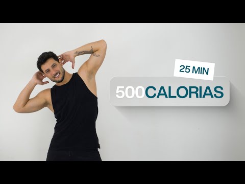 25 Minutes of INTENSE HIIT Cardio to Burn 500 Calories and Lose Belly Fat at Home