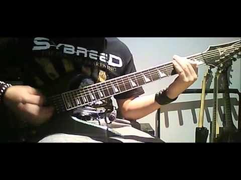 Sybreed - Flesh doll for sale (guitar cover)
