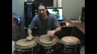 exercices & rythms for Congas (Tumbadoras) 2.wmv