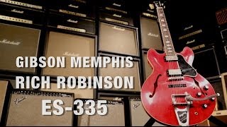 Video thumbnail for Gibson Memphis Rich Robinson ES-335  Overview by Wildwood Guitars