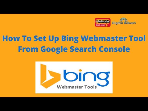 How to Set Up Bing Webmaster Tools  Verify Your Website